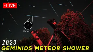 WATCH LIVE! Geminid Meteor Shower 2023