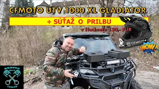 CFMOTO UTV 1000 XL GLADIATOR + VEĽKÁ SÚŤAŽ #zvolen #cfmoto #4x4offroad #4x4 #motorcycle