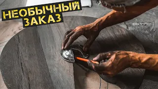 Мой самый необычный заказ, стол викинга из эпоксидки