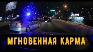 Мгновенная карма на дороге #3! Подборка на видеорегистратор!