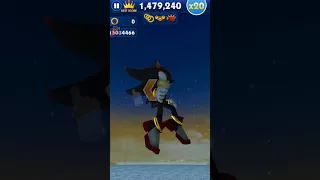 Sonic Dash 1: 3 million points as Shadow