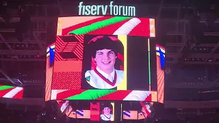 Chicago Blackhawks intro at Fiserv Forum