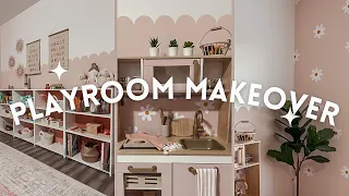 PLAYROOM MAKEOVER | DIY | BUDGET FRIENDLY | GIRLY BOHO |