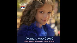 Darija Vračević - "Podigni glas" - Karaoke Version - Junior Eurovision - Serbia 2019