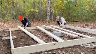 We Built an Off Grid Tiny Cabin: Part 1