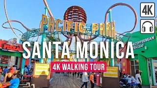 Santa Monica Walking Tour (Los Angeles) - [Immersive sound - 4K/60fps]