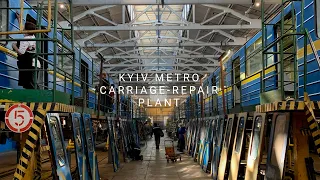 Kyiv Metro Carriage-Repair Plant / Cinematic FPV