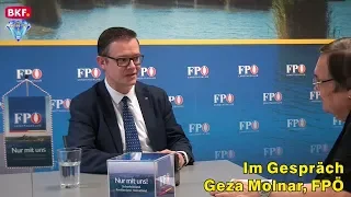 27. 5. 2019 - Nach dem Misstrauensantrag - Geza Molnar, Klubobmann der FPÖ im Burgenland - CCM-TV.at