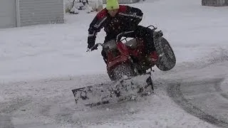 Extreme Snow Plowing