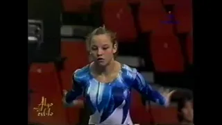 1998 Sagit Gymnastics World Cup Event Finals - Olga Kozevnikova (KAZ) FX (Argentina TV)