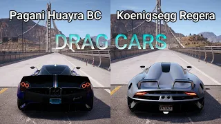 NFS Payback - Pagani Huayra BC vs Koenigsegg Regera - Drag Cars | Drag Race