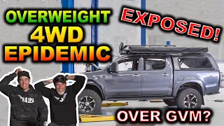 We weighed 50 4WDs - How many were over GVM? Shocking common suspension issues you need to fix NOW!