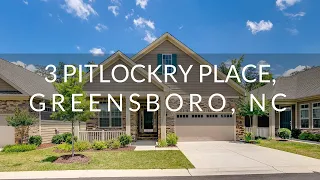 3 Pitlockry Place Walkthrough | Home for Sale in Greensboro, NC