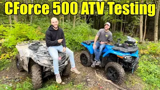 You won't believe where these things go! 2023 CFMoto CForce 500 ATV! Utility Quad Review