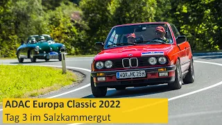 Tradition trifft Moderne: Klassiker erwandern das Salzkammergut | ADAC Europa Classic 2022 | Tag 3