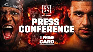 KSI vs. Tommy Fury Launch Press Conference Livestream