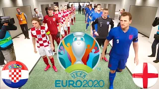 PES 2021 | England - Croatia | UEFA EURO 2020 | Gameplay