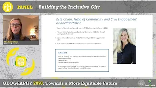Panel  Building the Inclusive City