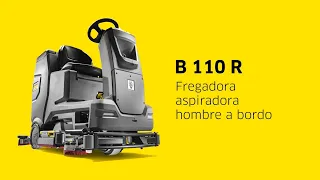 Fregadora B 110 R Profesional de Kärcher