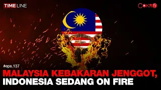 Denny Siregar: MALAYSIA KEBAKARAN JENGGOT, INDONESIA SEDANG ON FIRE