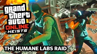 GTA 5 Heists AIRCRAFT CARRIER Raid Gameplay! GTA 5 Humane Lab Heist Walkthrough! (GTA 5 Heist DLC)