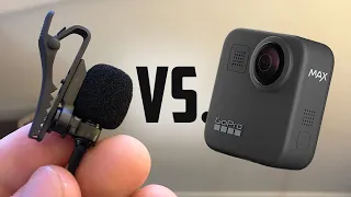 GoPro Max Audio VS. Lav Mic Audio