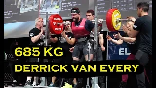 Derrick Van Every | CPU Nationals Powerlifting 2019 | 685kg | 433 WILKS