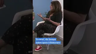 "Dou a mão à palmatória" | Soraya Thronicke assume que errou ao apoiar Bolsonaro em 2018 #Shorts