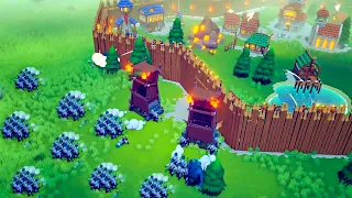EPIC CASTLE SIEGE in this Fortress Base Defense game! - Becastled