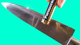 New easy method to sharpen a knife like a razor! Incredible idea | Ingenious Innovator