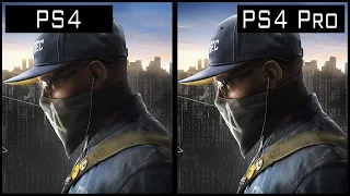 Watch Dogs 2 PS4 Pro vs PS4 Graphics Comparison