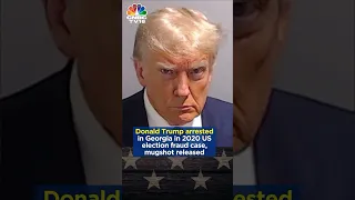 Donald Trump's Mug Shot Released After Booking At Georgia Jail On Election Charges | CNBC TV18