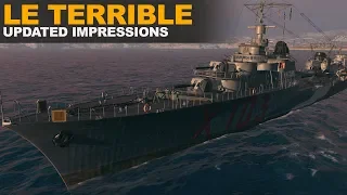 Le Terrible Updated Impression - World of Warships