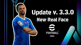 New Real Face efootball 2024 mobile v. 3.3.0
