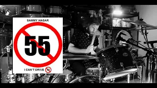 SAMMY HAGAR - I CAN'T DRIVE 55 - DRUM COVER