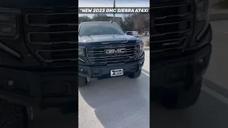 The NEW/UPDATED 2023 GMC Sierra AT4X!