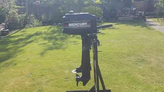 Mercury 4hp 2 stroke outboard