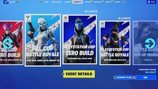 How Many POINTS Do You NEED To QUALIFY For The PlayStation Cup Zero Build Finals (NO BUILD PS CUP)