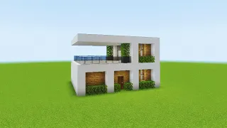 Minecraft : Easy To Build This Morden House Tutorial Videos