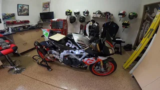 My modifications and Accessories that have been installed on the 2017 Aprilia Tuono.