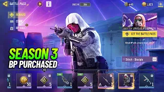 Season 3 Battle Pass Purchase CODM | All Battle Pass Rewards Cod Mobile