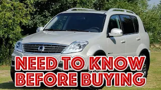 Why did I sell SsangYong Rexton 3? Cons of used Rexton Y250 with mileage