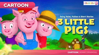 3 Little Pig I Tales in Hindi I बच्चों की नयी हिंदी कहानियाँ | 3 छोटे सूअर