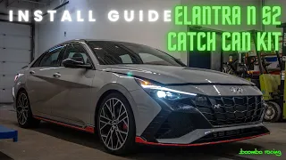 How to Install | 22+ Elantra N Catch Can Stage 2