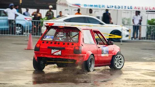 EPIC DRIFTING IN JAMAICA HAS REACHED NEW HEIGHTS! SLIPPERY WEN WETT