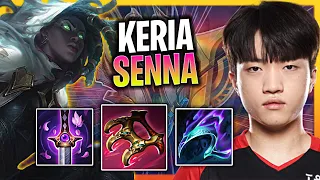 LEARN HOW TO PLAY SENNA SUPPORT LIKE A PRO! | T1 Keria Plays Senna Support vs Nautilus!  Season 2024