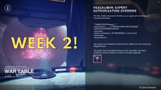 Vexcalibur: Expert Authorization Override Quest (Week 2) & Secret Chests | Destiny 2 Lightfall