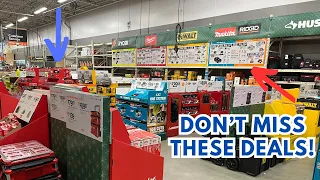 HOME DEPOT HOLIDAY TOOLS DEALS YOU DON'T WANT TO MISS! Makita, Milwaukee and Dewalt!