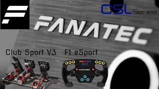 ОБЗОР НА FANATEC CSL ELITE, F1 eSport WHEEL, PEDALS CLUB SPORT V3. СРАВНЕНИЕ С THRUSTMASTER.