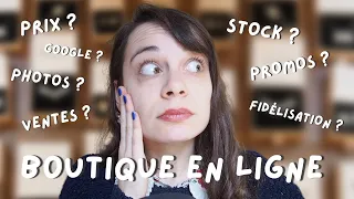 Ce que j'aurai aimé savoir avant de lancer ma boutique en ligne !